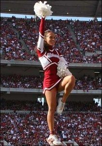 Alabama Crimson Tide Cheerleader